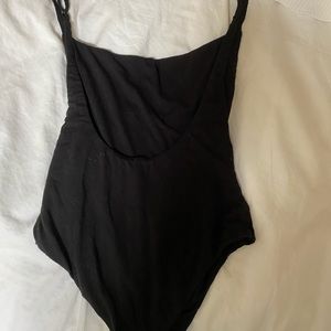 BLUE LIFE BLACK BODYSUIT